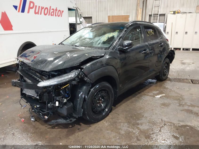 2022 Hyundai Kona Sel VIN: KM8K6CAB8NU812943 Lot: 12455961