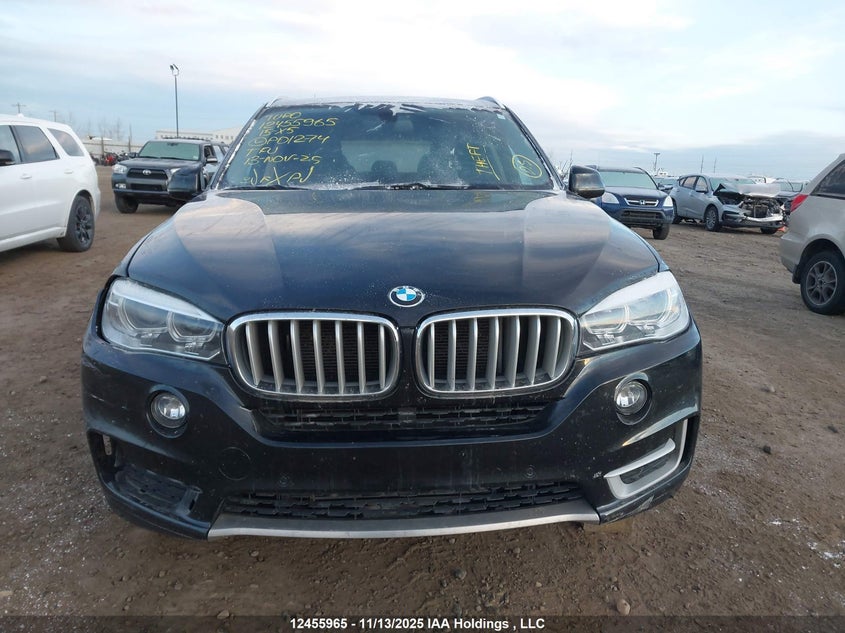 2015 BMW X5 xDrive35I VIN: 5UXKR0C55F0P01274 Lot: 12455965