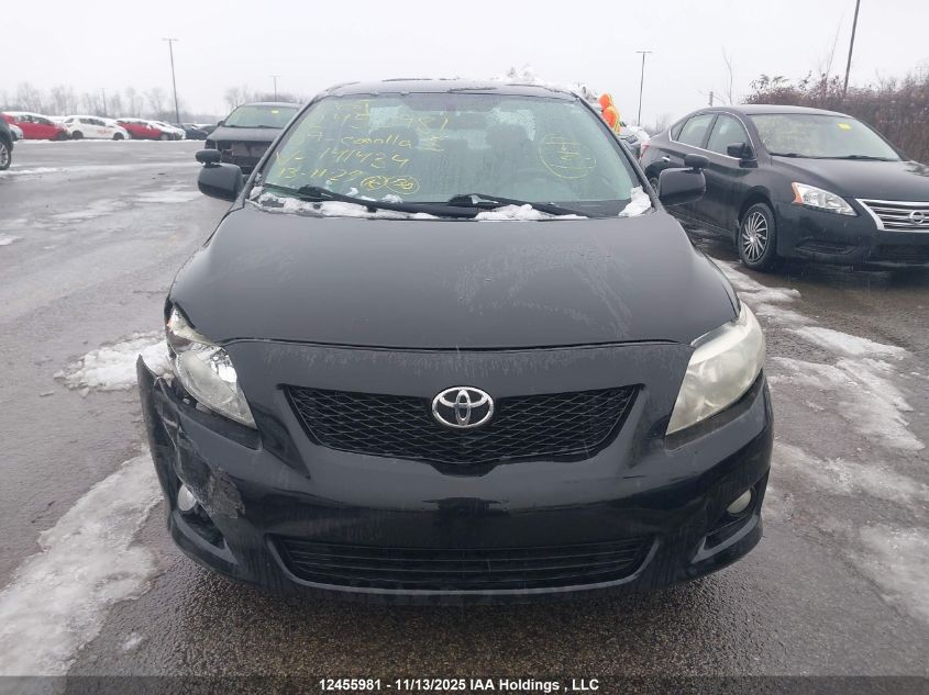 2009 Toyota Corolla S/Le/Xle VIN: 2T1BU40E89C141434 Lot: 12455981