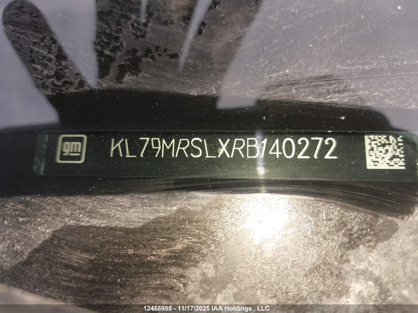 2024 Chevrolet Trailblazer Lt VIN: KL79MRSLXRB140272 Lot: 12455985