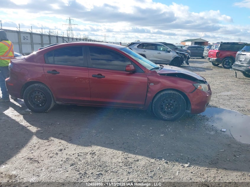 2008 Mazda 3 I VIN: JM1BK32F481108567 Lot: 12455998