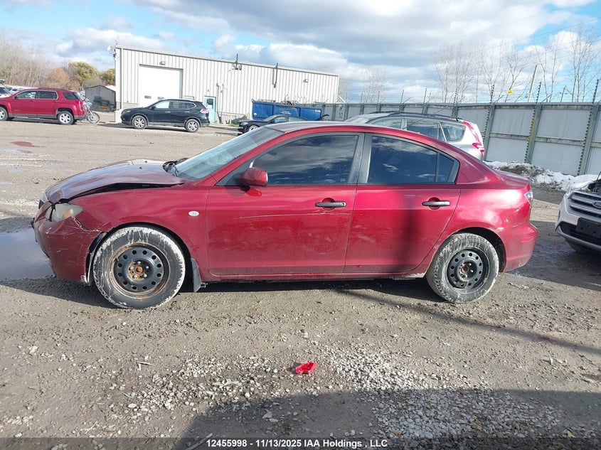 2008 Mazda 3 I VIN: JM1BK32F481108567 Lot: 12455998