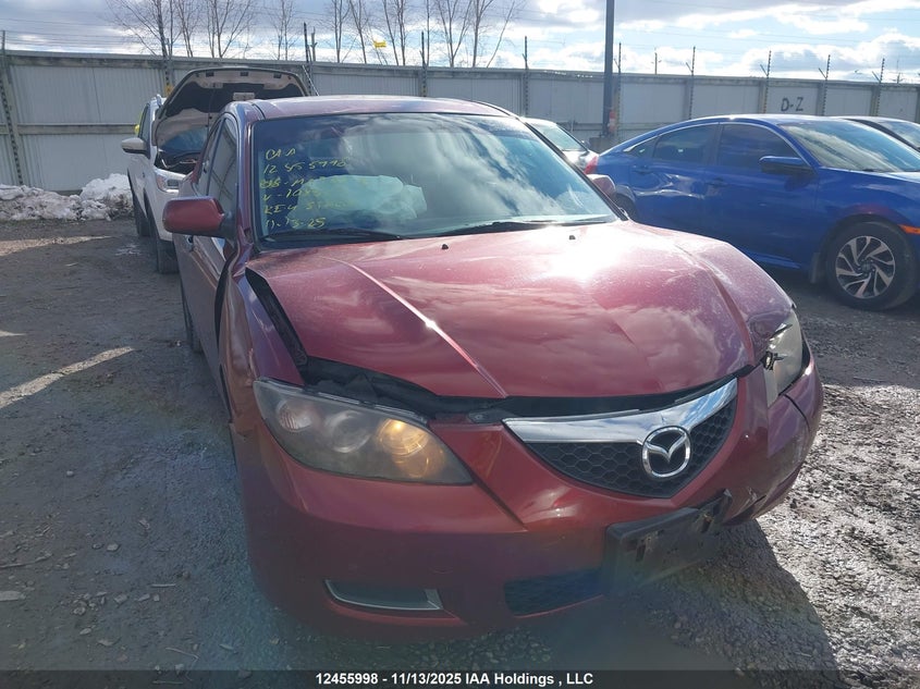 2008 Mazda 3 I VIN: JM1BK32F481108567 Lot: 12455998