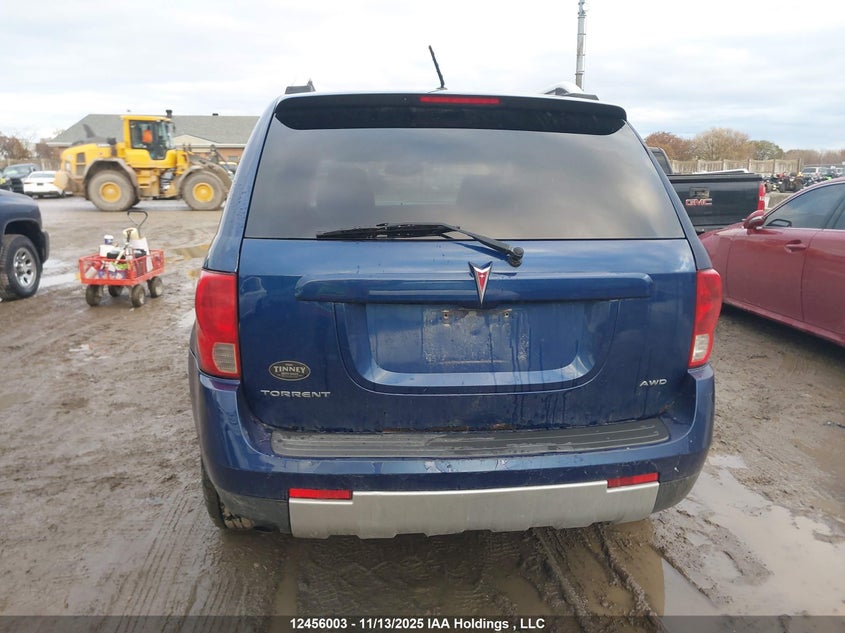 2008 Pontiac Torrent VIN: 2CKDL43F286326801 Lot: 12456003