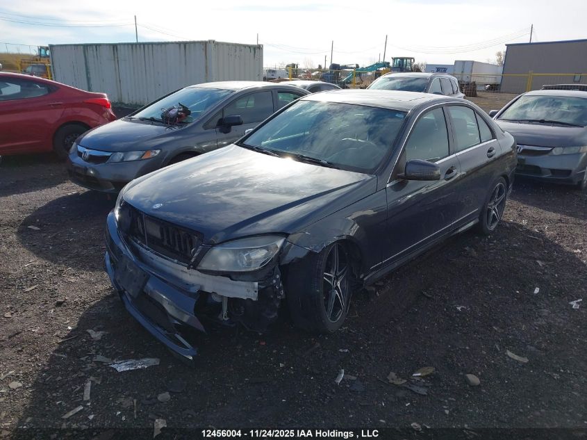 2010 Mercedes-Benz C 250 4Matic VIN: WDDGF8FB2AF482852 Lot: 12456004