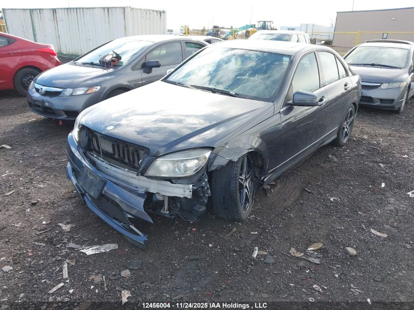2010 Mercedes-Benz C 250 4Matic VIN: WDDGF8FB2AF482852 Lot: 12456004