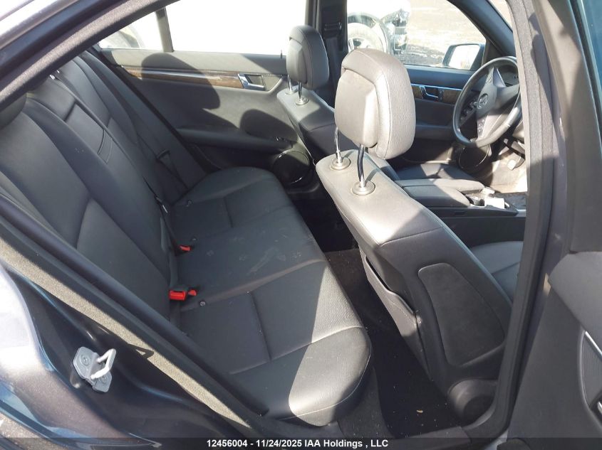 2010 Mercedes-Benz C 250 4Matic VIN: WDDGF8FB2AF482852 Lot: 12456004