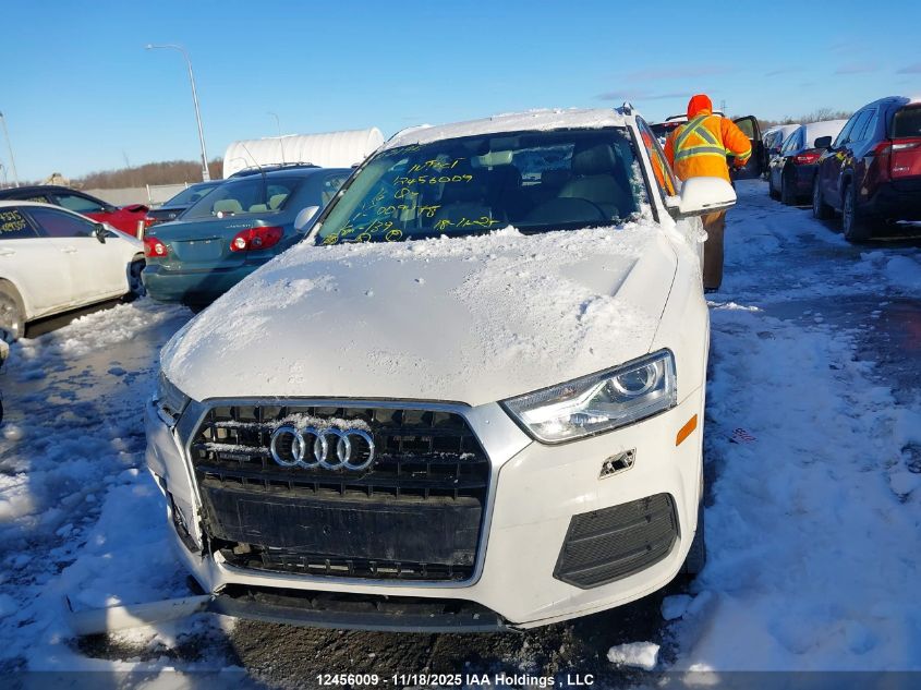 2016 Audi Q3 VIN: WA1EFCFSXGR009478 Lot: 12456009