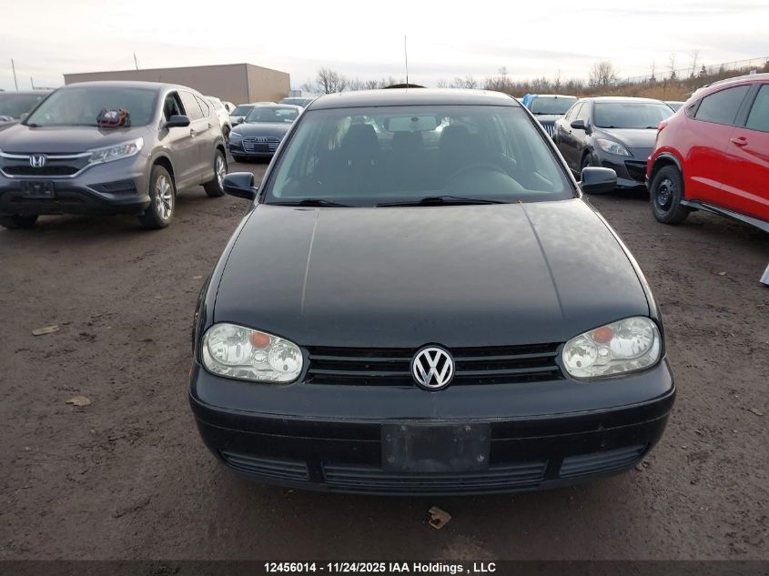 2004 Volkswagen Golf Gls VIN: 9BWGL61J644038109 Lot: 12456014