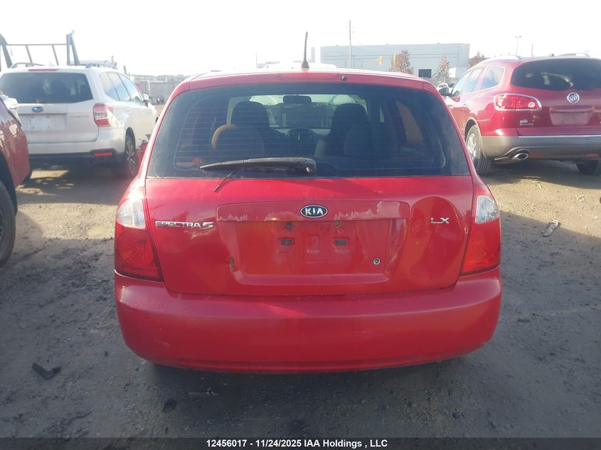 2009 Kia Spectra5 Lx/Lx Convenience/Sx VIN: KNAFE241995607523 Lot: 12456017