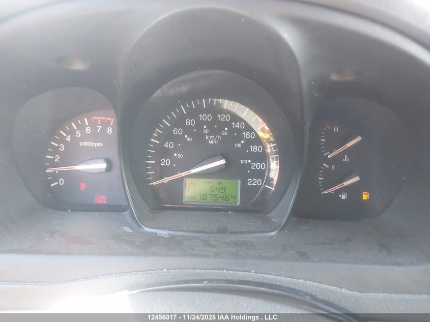 2009 Kia Spectra5 Lx/Lx Convenience/Sx VIN: KNAFE241995607523 Lot: 12456017