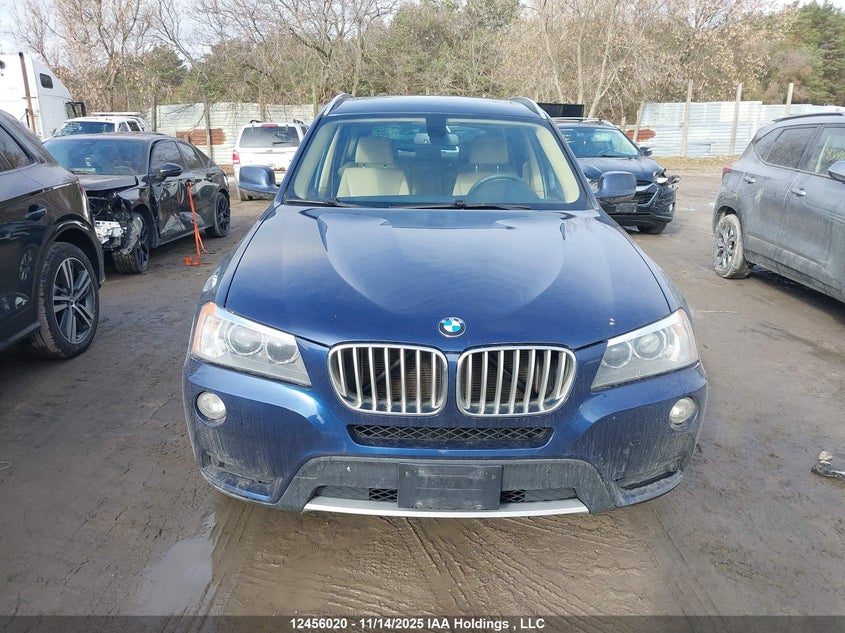 2013 BMW X3 2.8I VIN: 5UXWX9C5XD0A23102 Lot: 12456020