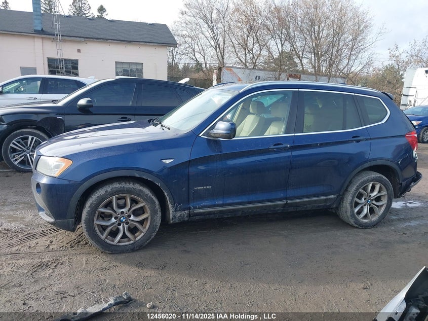 2013 BMW X3 2.8I VIN: 5UXWX9C5XD0A23102 Lot: 12456020