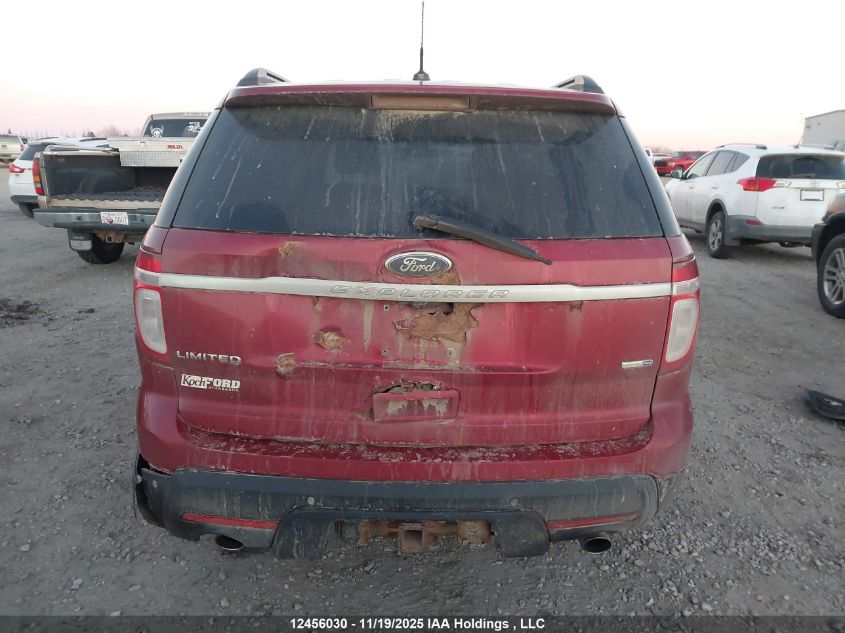 2014 Ford Explorer Limited VIN: 1FM5K8F82EGA81797 Lot: 12456030