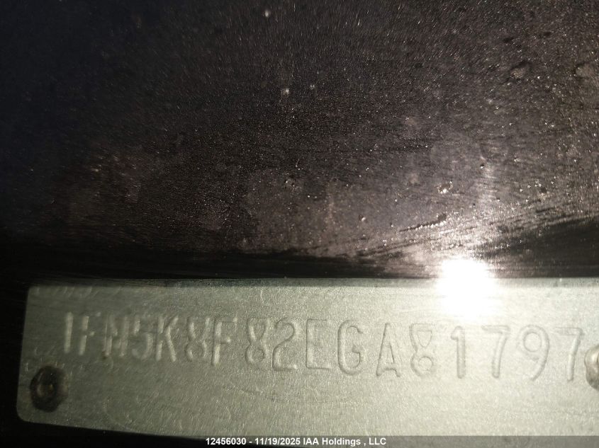 2014 Ford Explorer Limited VIN: 1FM5K8F82EGA81797 Lot: 12456030