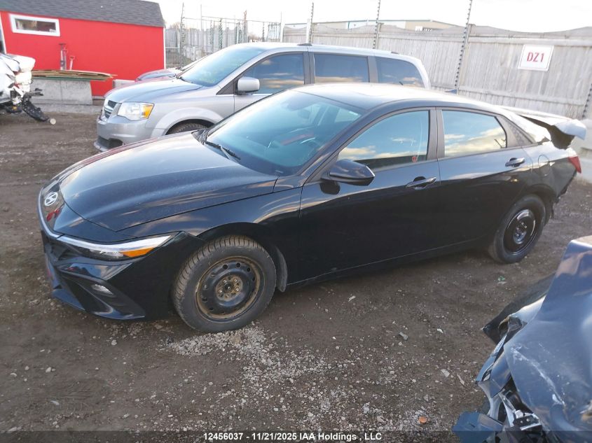 2024 Hyundai Elantra VIN: KMHLM4DG4RU666831 Lot: 12456037