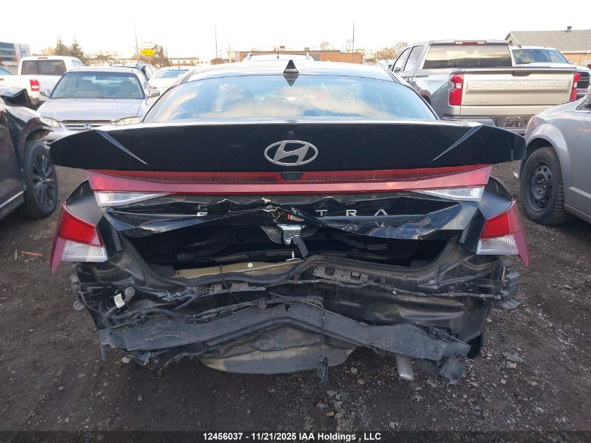 2024 Hyundai Elantra VIN: KMHLM4DG4RU666831 Lot: 12456037