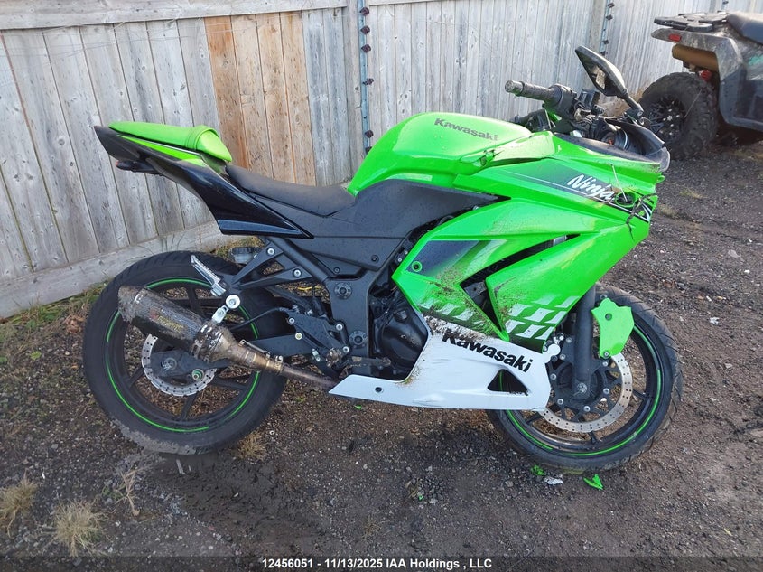 2010 Kawasaki Ex250 J VIN: JKAEXMJ16ADA65538 Lot: 12456051