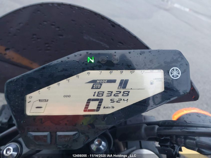 2015 Yamaha Fz09 VIN: JYARN33N3FA001918 Lot: 12456055