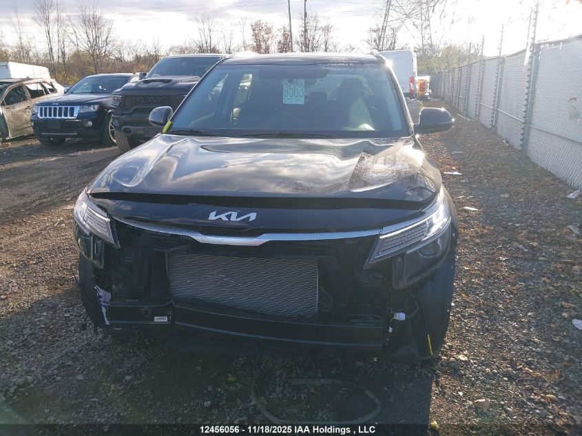 2023 Kia Seltos Lx VIN: KNDEP2AA3P7366900 Lot: 12456056