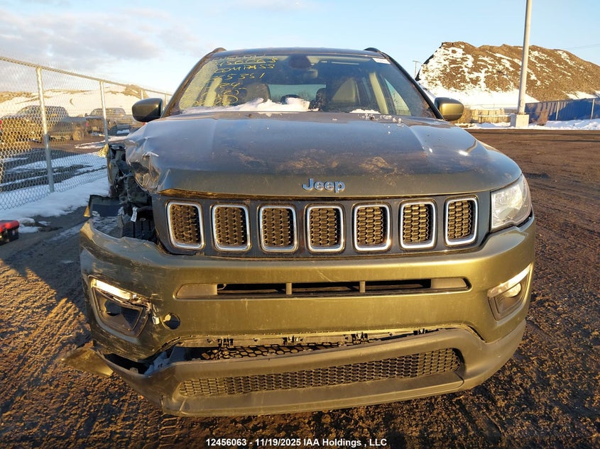 2018 Jeep Compass Latitude VIN: 3C4NJDBB7JT265351 Lot: 12456063