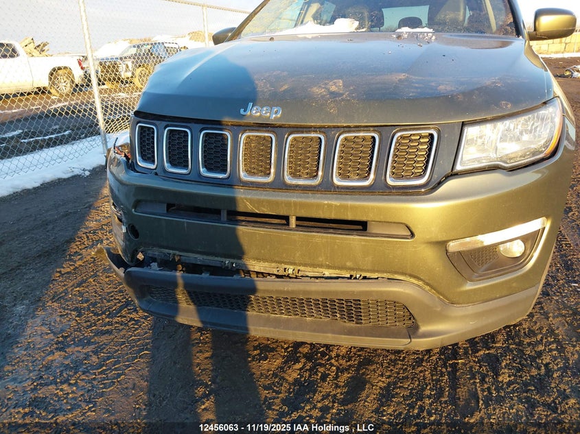 2018 Jeep Compass Latitude VIN: 3C4NJDBB7JT265351 Lot: 12456063