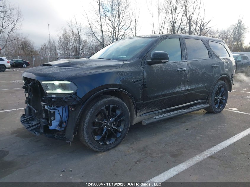 1C4SDJCT5NC224458 2022 DODGE DURANGO photo no. 2