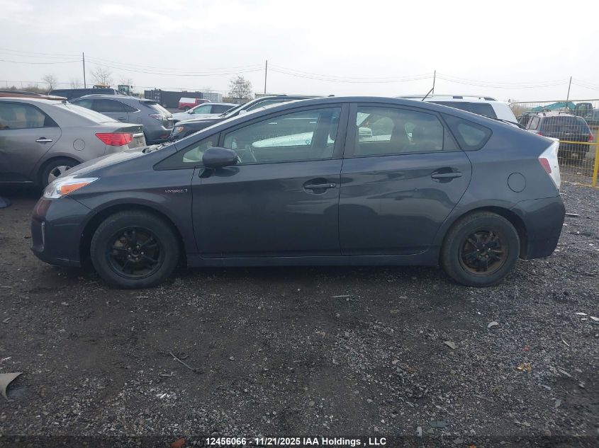 2013 Toyota Prius VIN: JTDKN3DU8D5596394 Lot: 12456066