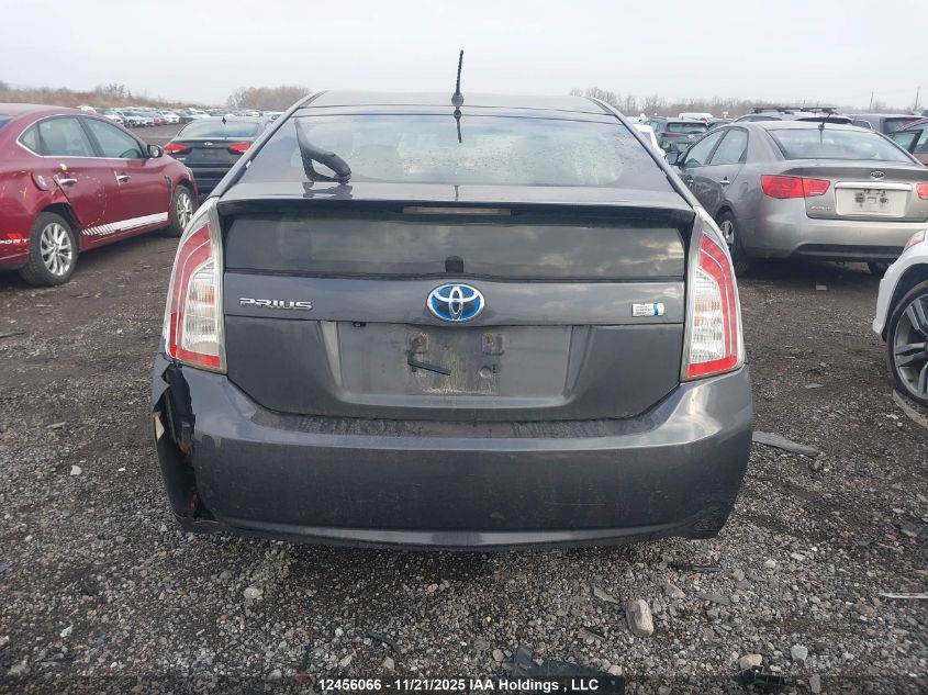 2013 Toyota Prius VIN: JTDKN3DU8D5596394 Lot: 12456066