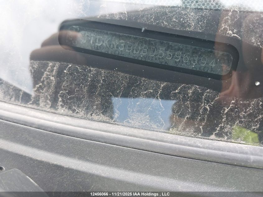 2013 Toyota Prius VIN: JTDKN3DU8D5596394 Lot: 12456066