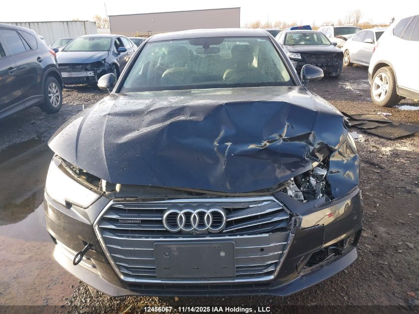 2017 Audi A4 2.0T Technik VIN: WAUCNAF40HN059558 Lot: 12456067
