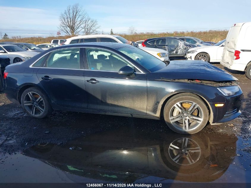 2017 Audi A4 2.0T Technik VIN: WAUCNAF40HN059558 Lot: 12456067