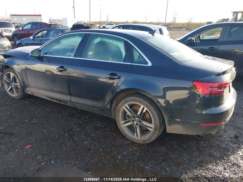 2017 Audi A4 2.0T Technik VIN: WAUCNAF40HN059558 Lot: 12456067