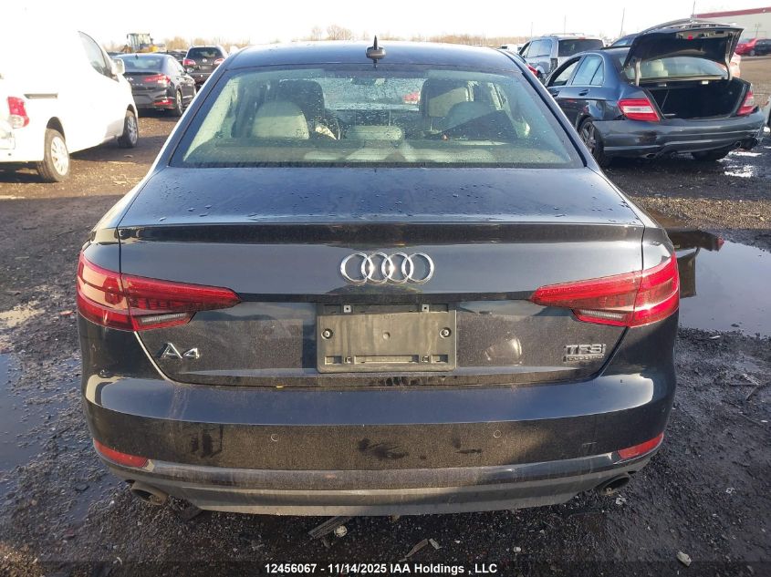 2017 Audi A4 2.0T Technik VIN: WAUCNAF40HN059558 Lot: 12456067