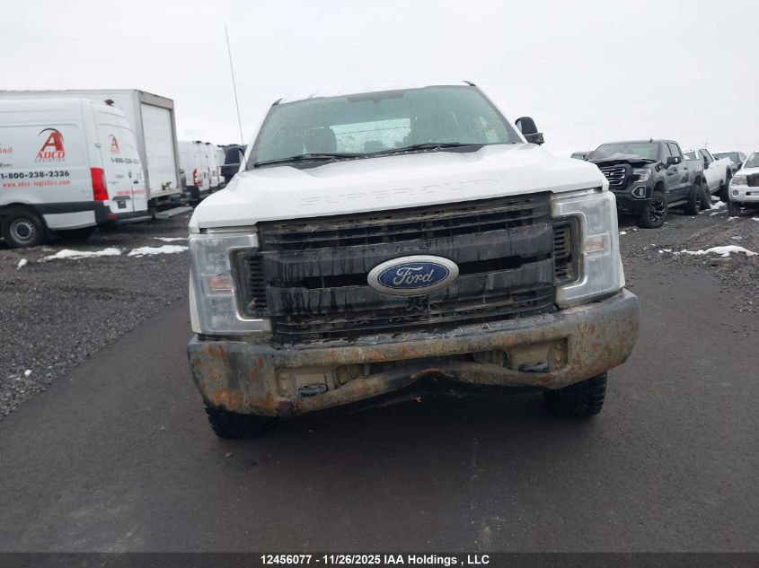 2019 Ford F-250 Xl VIN: 1FT7W2B67KED77621 Lot: 12456077