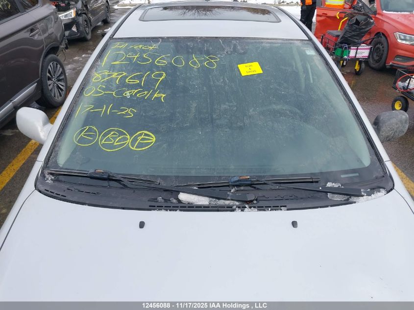 2005 Toyota Corolla VIN: 2T1BR32E25C879619 Lot: 12456088