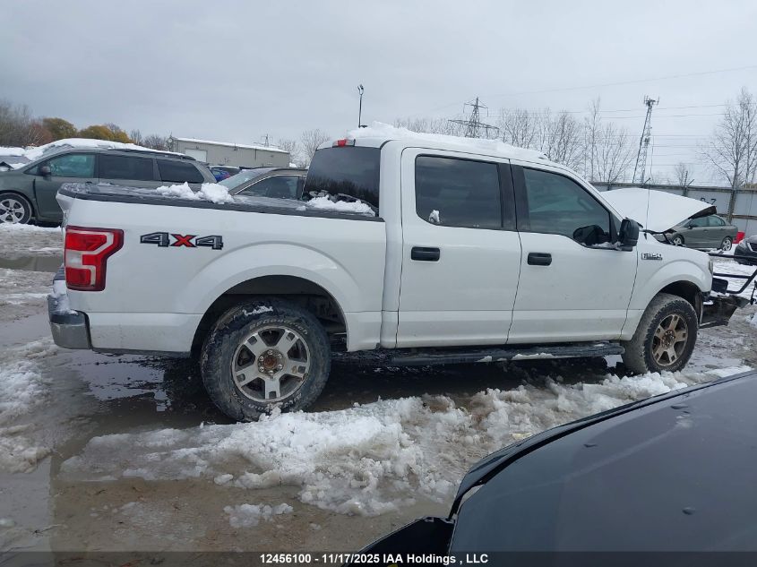 2020 Ford F150 Supercrew VIN: 1FTEW1E40LFC43220 Lot: 12456100