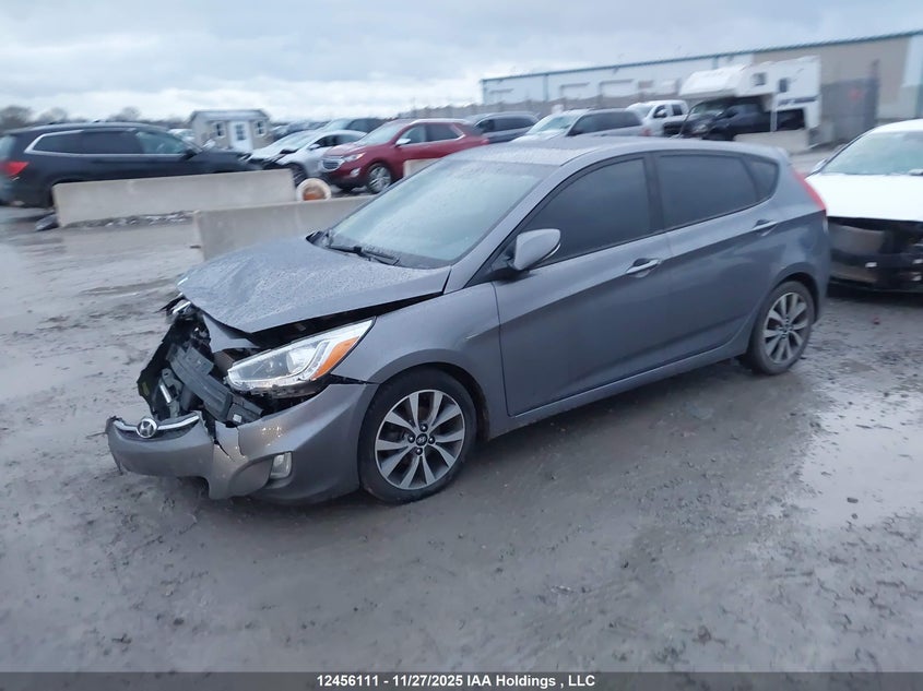 KMHCU5AE1GU263802 2016 HYUNDAI ACCENT photo no. 2