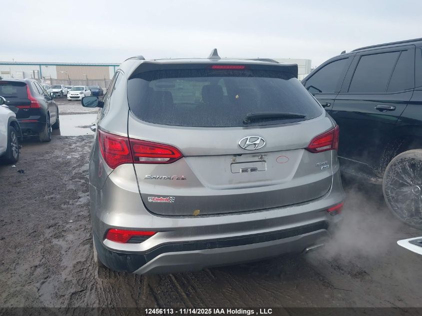 2018 Hyundai Santa Fe VIN: 5XYZUDLB8JG520183 Lot: 12456113