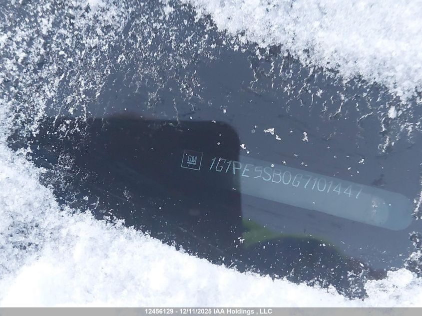 2016 Chevrolet Cruze VIN: 1G1PE5SB0G7101447 Lot: 12456129