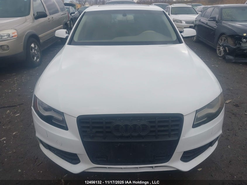 2012 Audi A4 VIN: WAUKFCFL2CA062991 Lot: 12456132