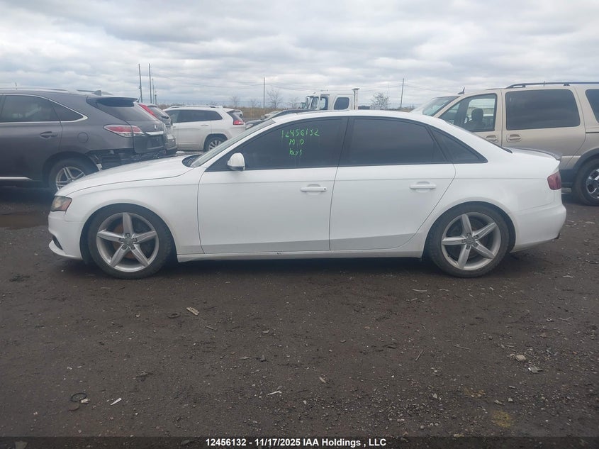 2012 Audi A4 VIN: WAUKFCFL2CA062991 Lot: 12456132