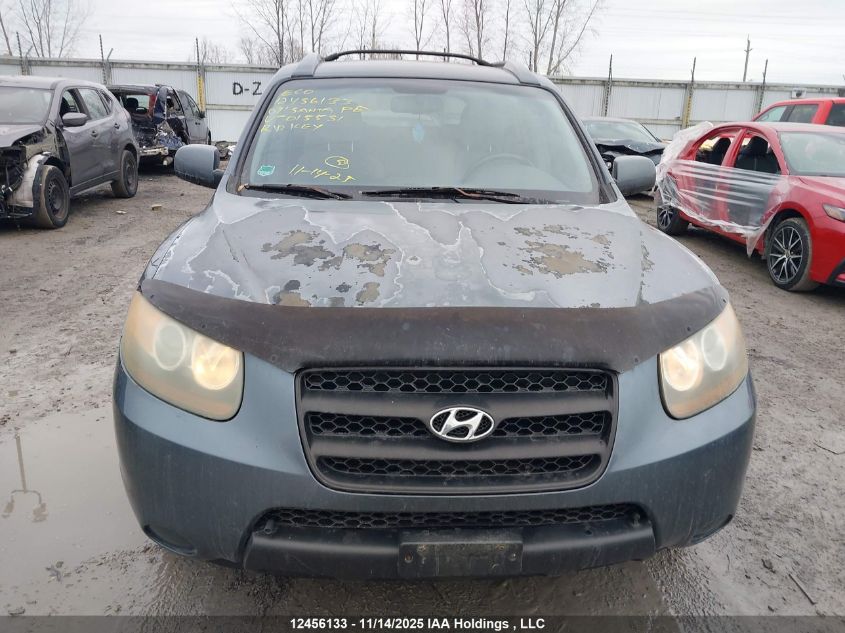 2007 Hyundai Santa Fe Gl V6 VIN: 5NMSG13E07H015531 Lot: 12456133