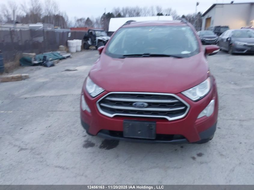 2019 Ford Ecosport VIN: MAJ6S3GL1KC259710 Lot: 12456163