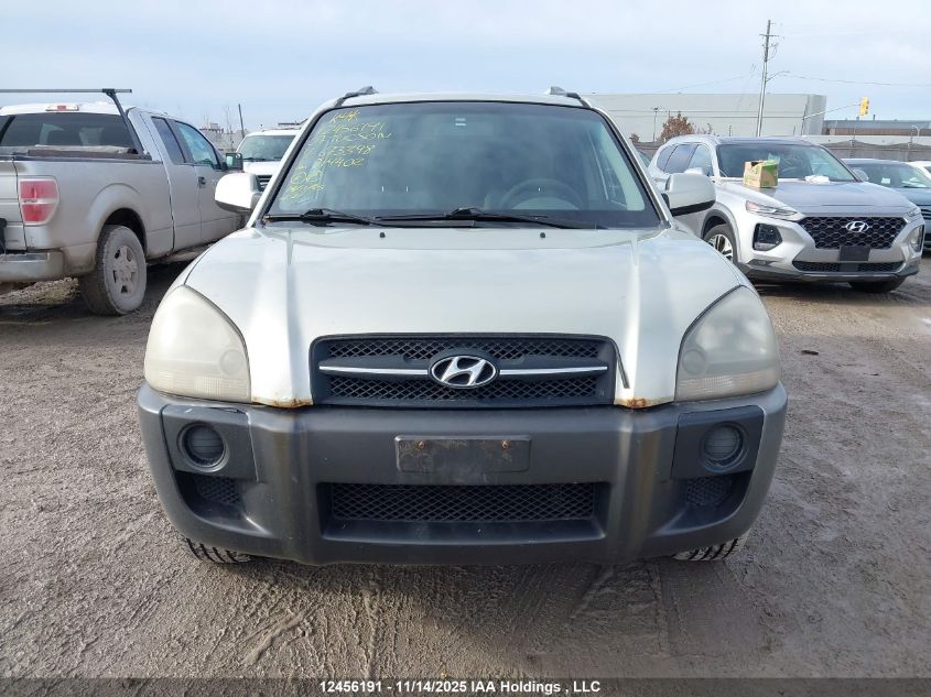 2007 Hyundai Tucson Gl VIN: KM8JM12D27U673398 Lot: 12456191