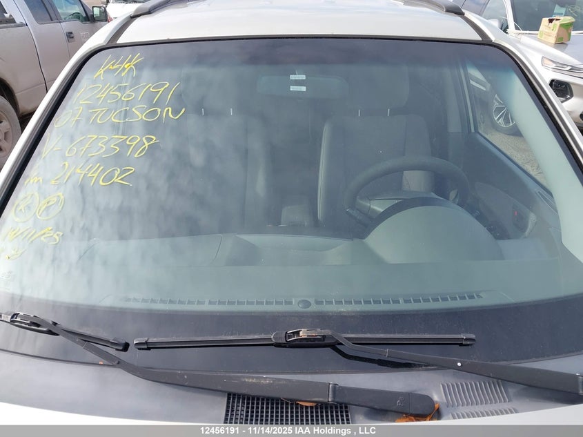 2007 Hyundai Tucson Gl VIN: KM8JM12D27U673398 Lot: 12456191