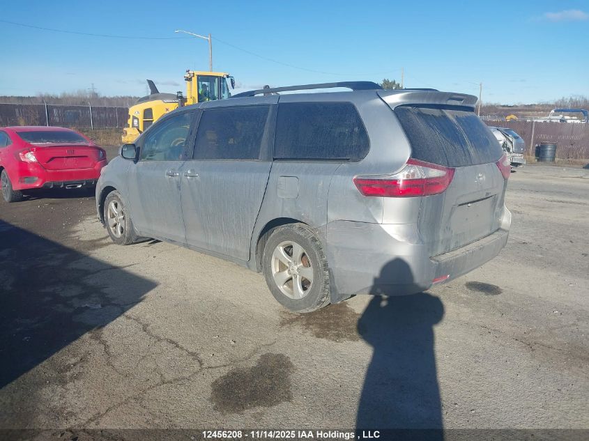 2015 Toyota Sienna Le 8 Passenger VIN: 5TDKK3DCXFS671836 Lot: 12456208