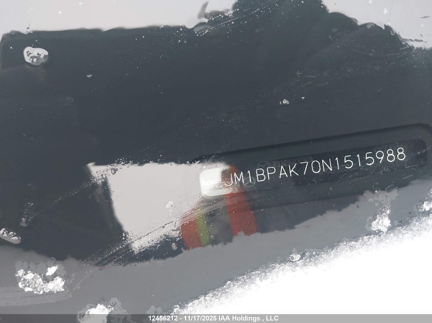 2022 Mazda Mazda3 Gx VIN: JM1BPAK70N1515988 Lot: 12456212