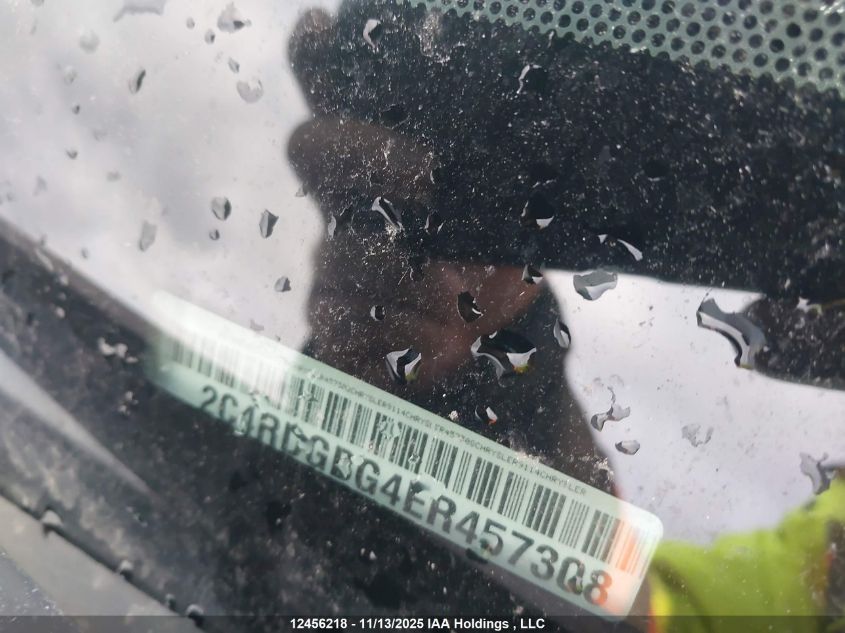 2014 Dodge Grand Caravan Se/Sxt VIN: 2C4RDGBG4ER457308 Lot: 12456218