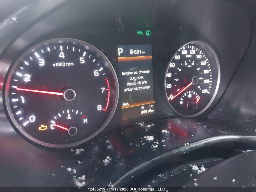 2023 Kia Rio Ex Premium VIN: 3KPA35AD1PE628645 Lot: 12456219